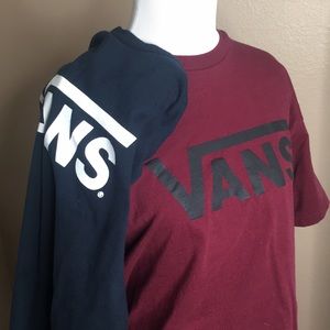 Two Vans tees